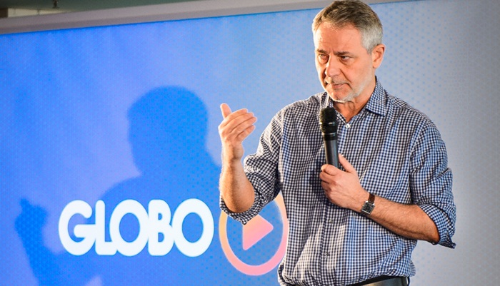 Carlos Henrique Schroder, diretor geral da Globo, no lançamento do Globo Play (Foto: Divulgação/Globo)
