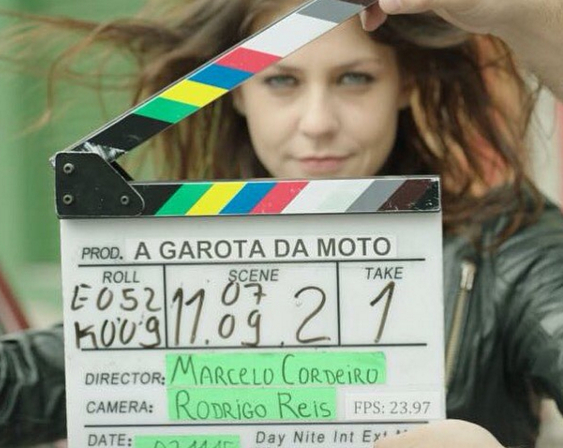 Protagonista de "A Garota da Moto" (Foto: Divulgação)
