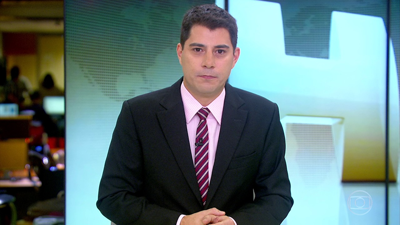Evaristo Costa no "Jornal Hoje" (Foto: Reprodução/Globo)