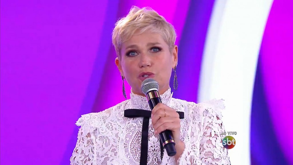 Xuxa durante participação no Teleton 2015 (Foto: Reprodução)