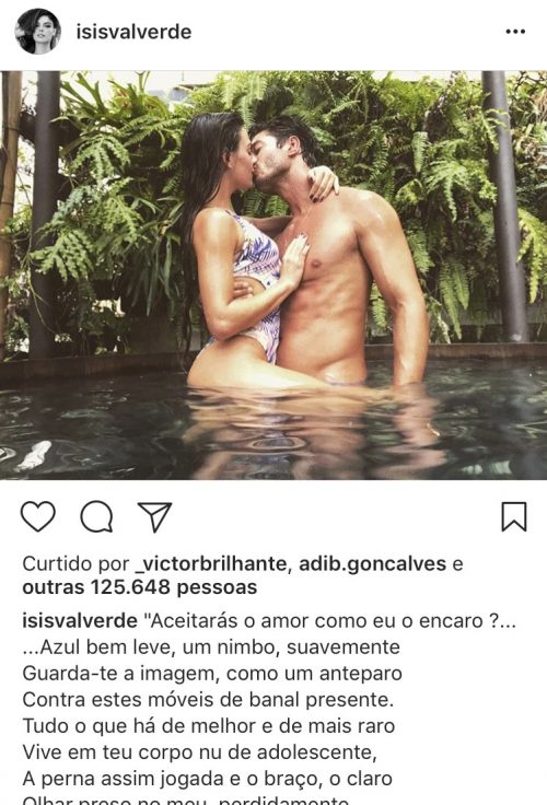 Foto ousada de Isis Valverde com namorado na web choca fãs e repercute 6