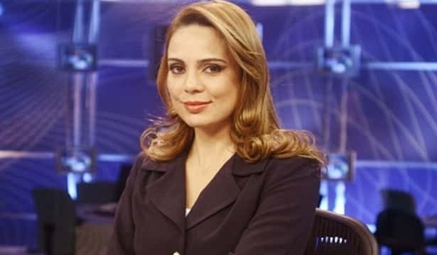 Apresentadora participou do "Programa do Ratinho" (Foto:Divulgação)
