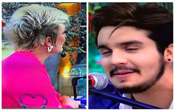 Luan foi comparado à apresentadora