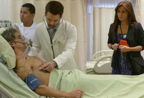 Globo conta com profissionais reais para realizar transplante em Cadu