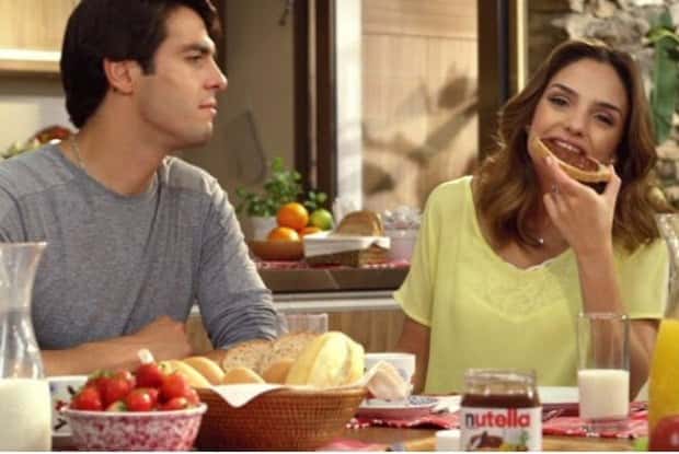 Carol Celico e Kaká estão atualmente em uma campanha publicitária