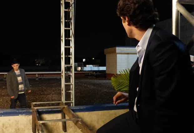 Laerte tentar matar André (Foto: TV Globo)