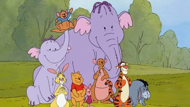 "Pooh e o Efalante" foi um dos desenhos exibidos hoje