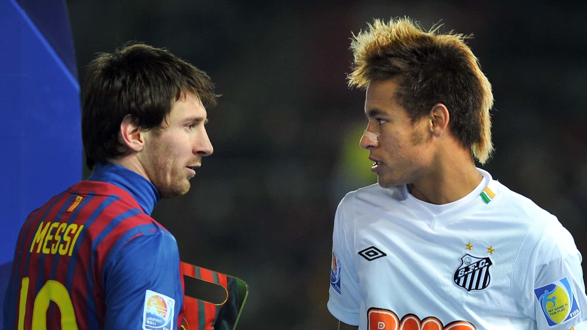 Messi e Neymar (Foto: Reprodução)