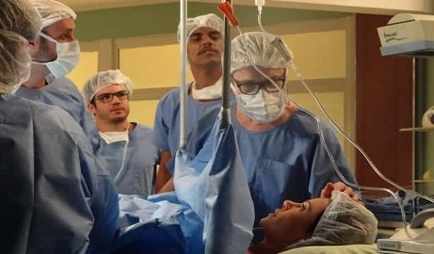 Juliana em trabalho de parto