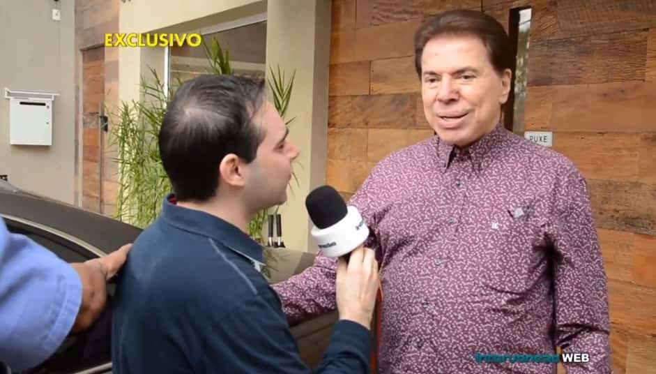 Revelado o artista misterioso do "Intervenção Web", Silvio Santos!