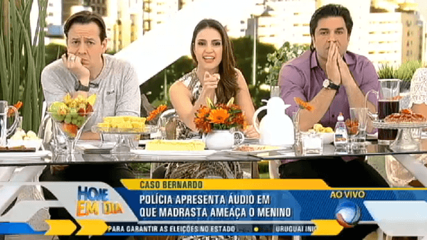 Os apresentadores estão de saída (Foto: Reprodução)