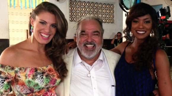 Elaine Mickely gravou ao lado de Roberto Bonfim e Cris Vianna