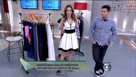 GC é constantemente exibido durante o Encontro (Foto: Reprodução / TV Globo)