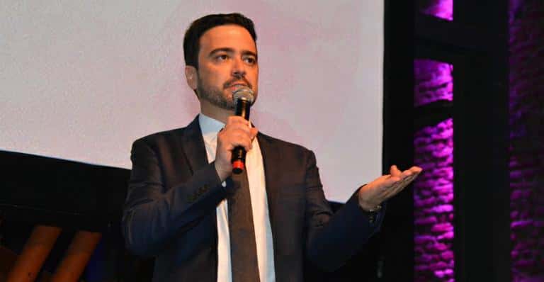 Daniel Ortiz, autor de "Haja Coração" (Foto: Rio News)