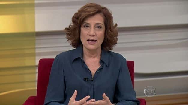 Miriam Leitão faz comentários no "Bom Dia Brasil" (Foto: Reprodução)