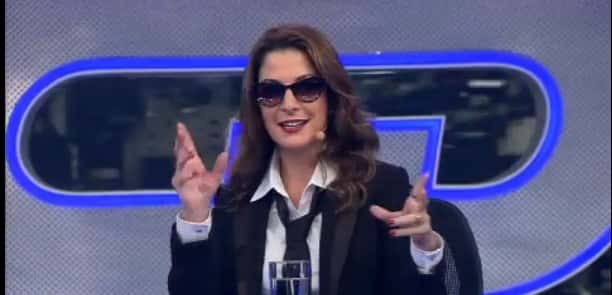 Ana Paula Padrão substituiu Marcelo Tas no "CQC" da última segunda (17)