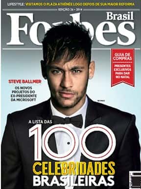 O jogador de futebol Neymar, é o mais poderoso (Foto: Reprodução)