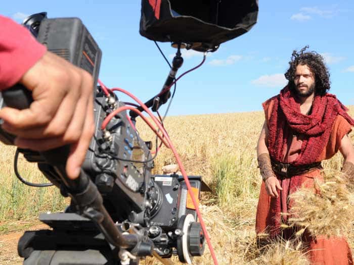 Filmagens de "José do Egito". (Foto: Divulgação)
