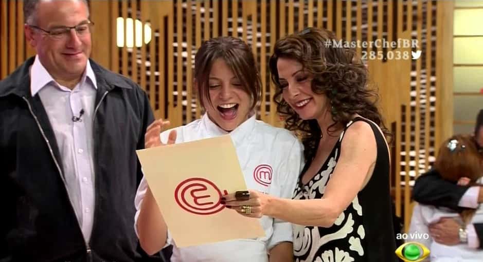 Elisa venceu o "Masterchef" Brasil (Foto divulgação: Band)