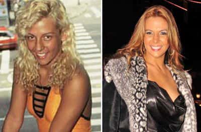 Carla Perez antes e depois (foto: reprodução)