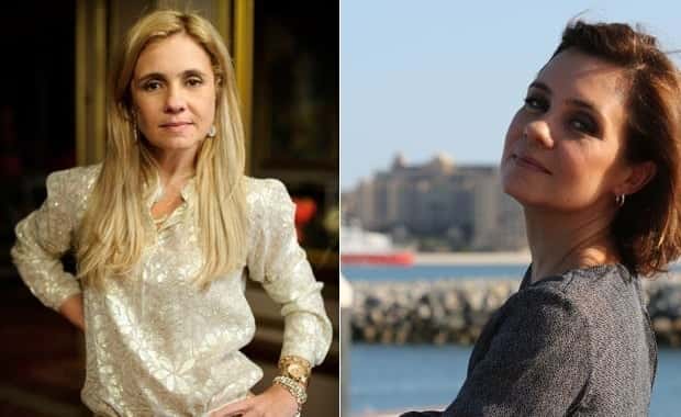 A atriz em 2012, como Carminha, e agora, como Inês (Foto: Alex Carvalho/Globo e Isabella Pinheiro/Gshow)