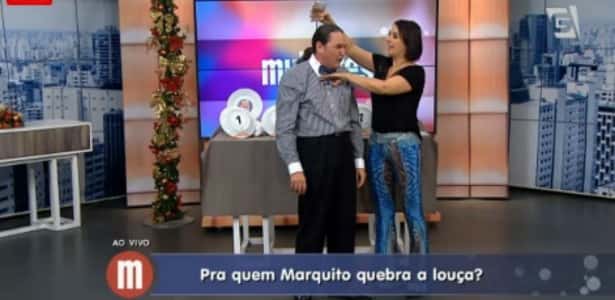 Apresentador participou do programa "Mulheres" desta sexta-feira (5). (Foto: Reprodução/Facebook/tvgazetaoficial)