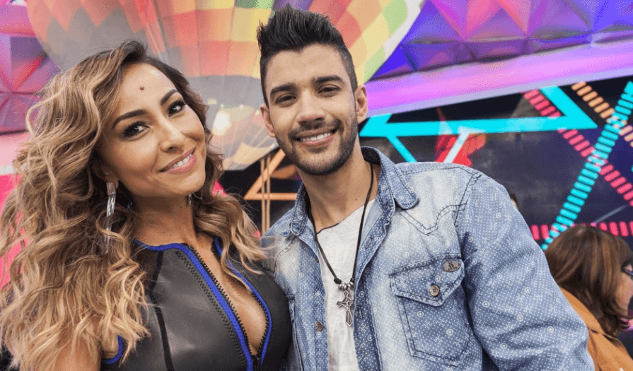 Sabrina Sato e Gusttavo Lima (Créditos: Edu Moraes/Rede Record