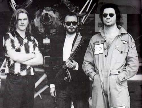 Humberto Gessinger, Augusto Licks e Carlos Maltz, formação clássica do Engenheiros do Hawaii