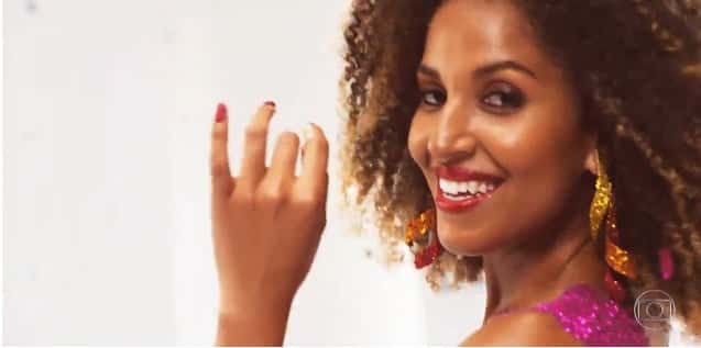 Erika Moura, a nova "Globeleza" (Foto: Reprodução)