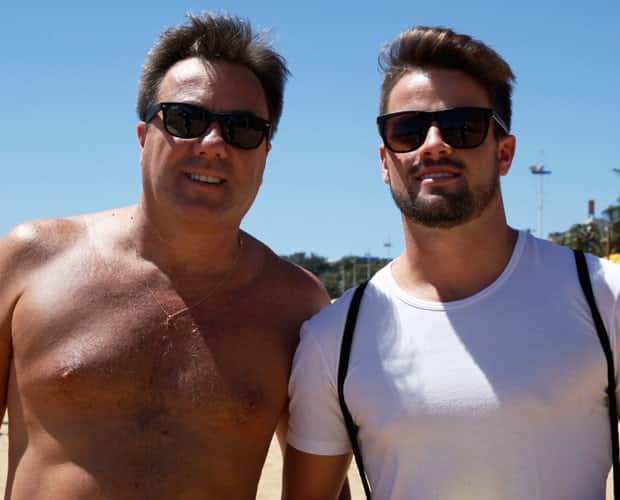 Rafael e seu pai. (Foto: Divulgação/Arquivo Pessoal)