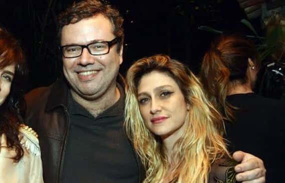 João Emanuel Carneiro e a diretora Amora Mautner (Foto: Divulgação)