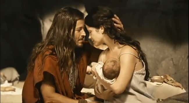 Cena de "Os Dez Mandamentos" (Foto: Reprodução / TV Record)