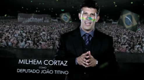 Milhem Cortaz Foto: Reprodução