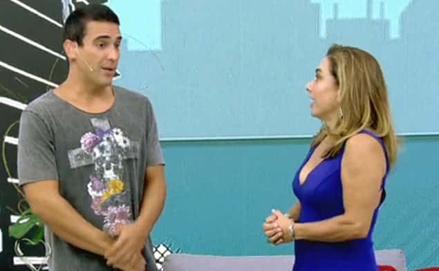 André Marques e Cissa Guimarães apresentam o "Mais Você" (Foto: Reprodução/TV Globo)
