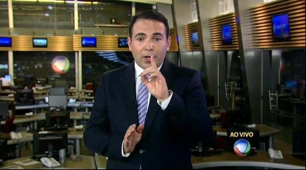 Gottino apresenta o "Balanço geral" (Foto: Reprodução)