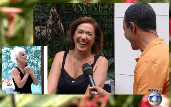 Lilia Cabral conversou com Ana Maria (Foto: Reprodução)