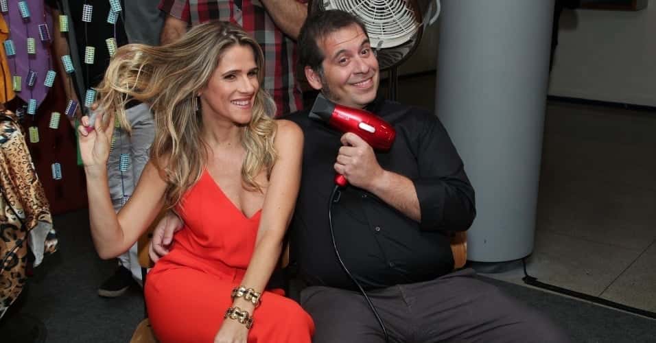 Leandro Hassum e Ingrid Guimarães, protagonistas de "Chapa Quente". (Foto: Divulgação)