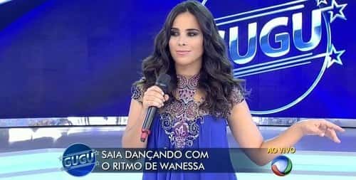 Wanessa fica com cara de paisagem após erro (Foto:Reprodução)