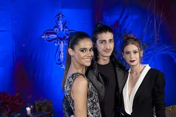 Johnny Massaro e Mariana Ruy Barbosa e Arianne Botelho (Foto: Globo/Renato Rocha Miranda)