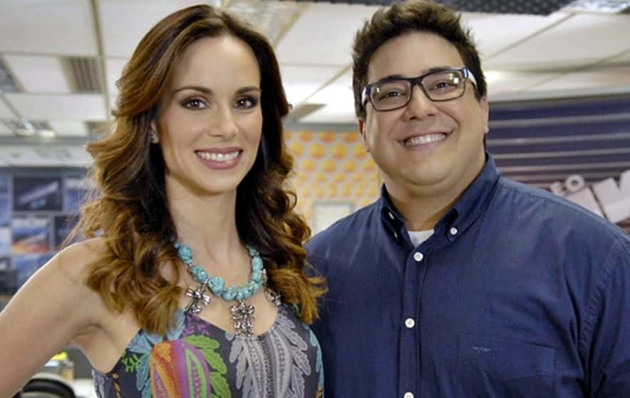 André Marques e Ana Furtado comandaram o "Vídeo Show" (Foto: Divulgação)