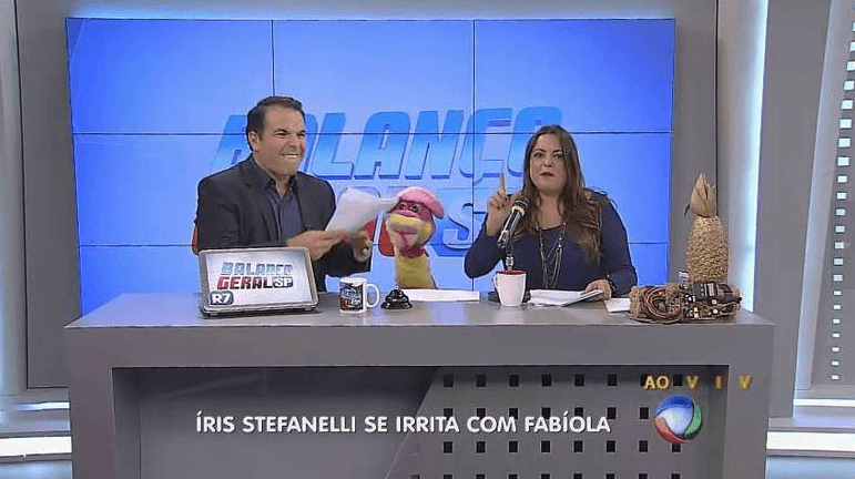 Fabíola Reipert falou sobre a polêmica (Foto: Reprodução)
