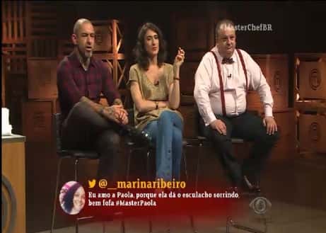 Jurados do "Masterchef' (Foto: Reprodução / Band)