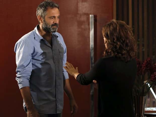 Lígia pede para ex ir embora (Foto: Felipe Monteiro/Gshow)