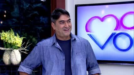 Zeca Camargo estreou no programa (Foto: Reprodução)