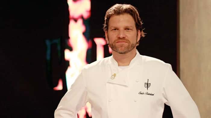 Chef Carlos Bertolazzi comandava o "Cozinha Sob Pressão" (Foto: Divulgação/FremantleMedia/SBT)