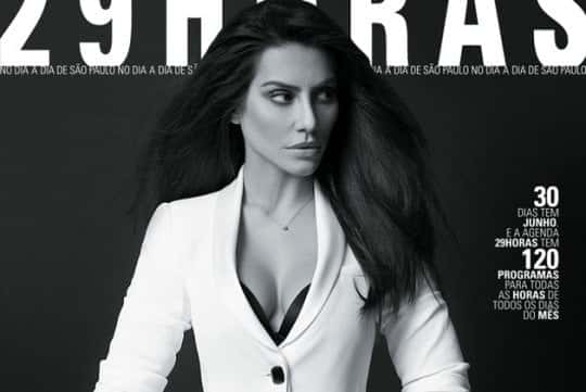 Cleo Pires na capa da revista “29HORAS” (Divulgação)