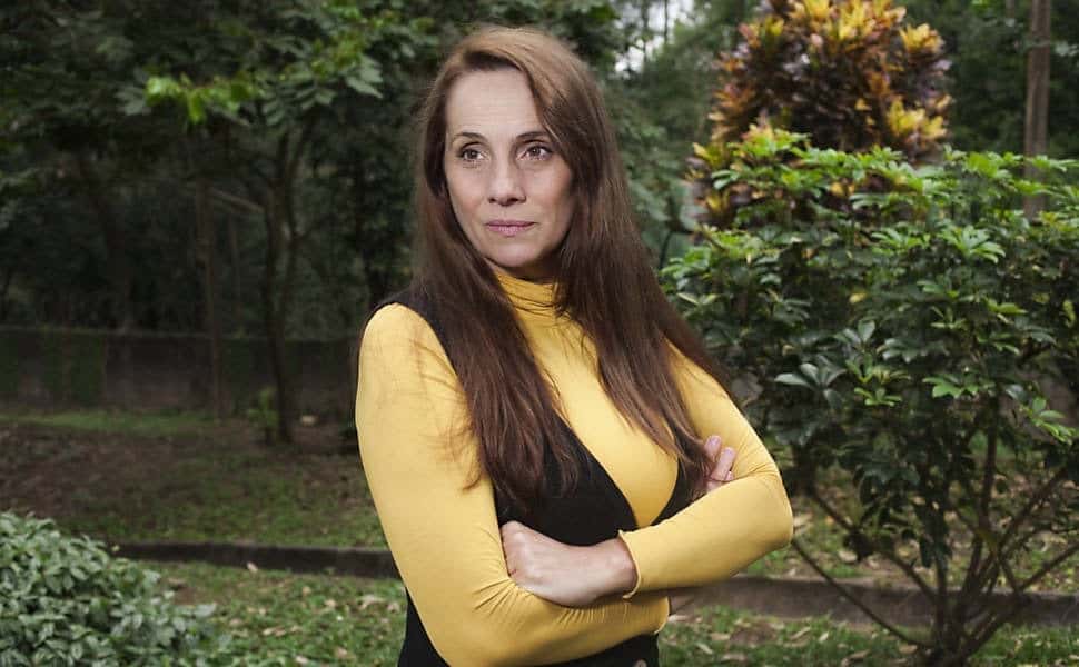A atriz Nicole Puzzi, musa do pornô,