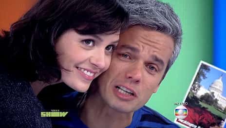 Mônica Iozzi rouba a cena no "Vídeo Show" (Foto divulgação)