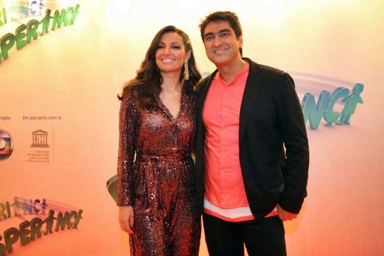 Patrícia Poeta tem implicado com Zeca Camargo (Foto: Divulgação)