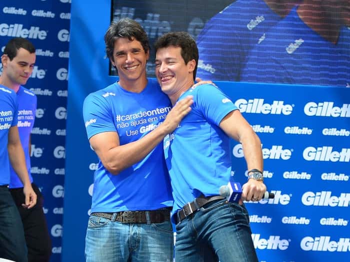 Márcio Garcia e Rodrigo Faro são amigos de longa data (Foto: Divulgação)